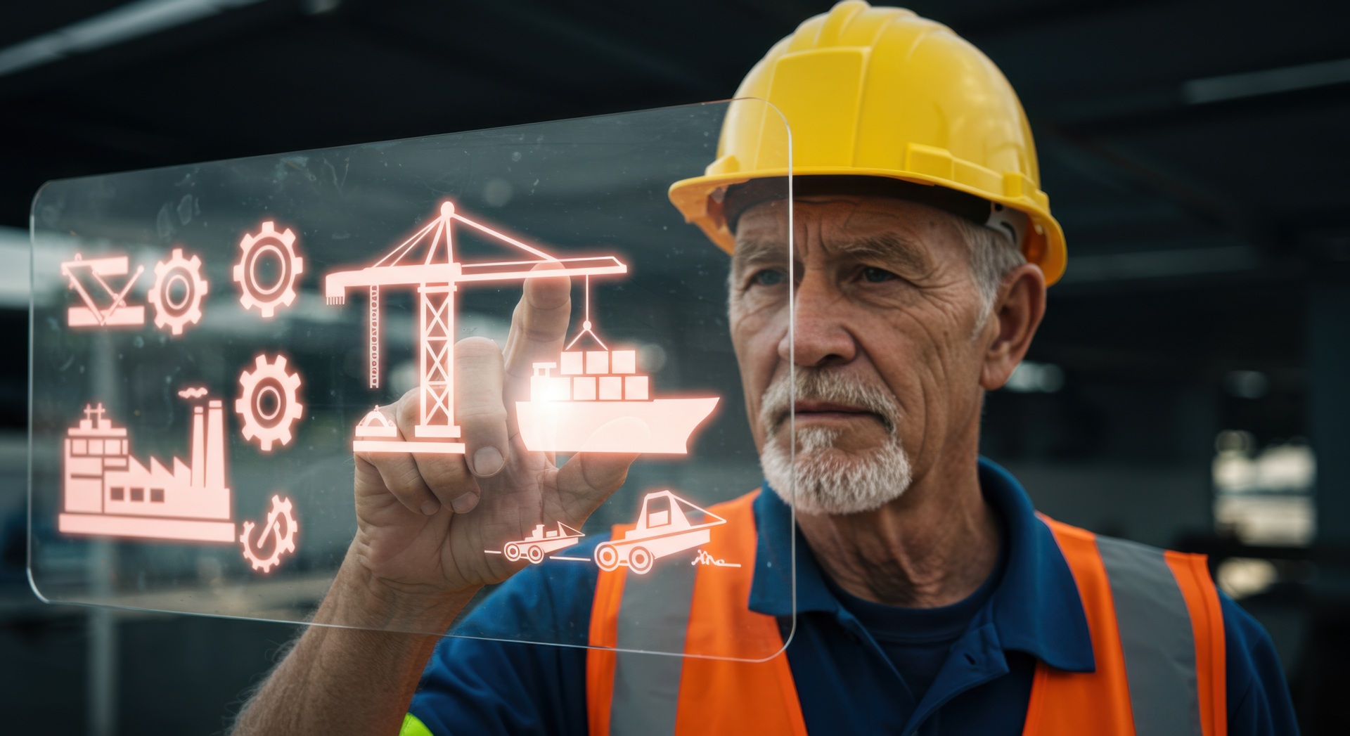 Ingenieur nutzt Hologramm zur digitalen Logistikplanung | Ghostwriter Agentur